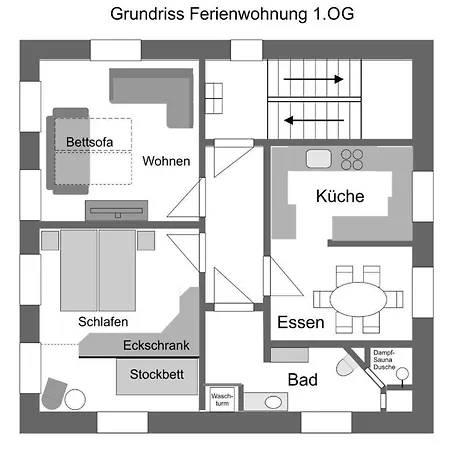 Im Fuerstenland 1-og By Interhome Gossau (St. Gallen)